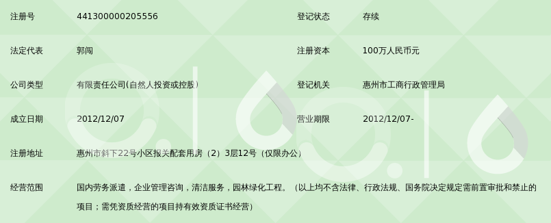 惠州市聚众劳务派遣